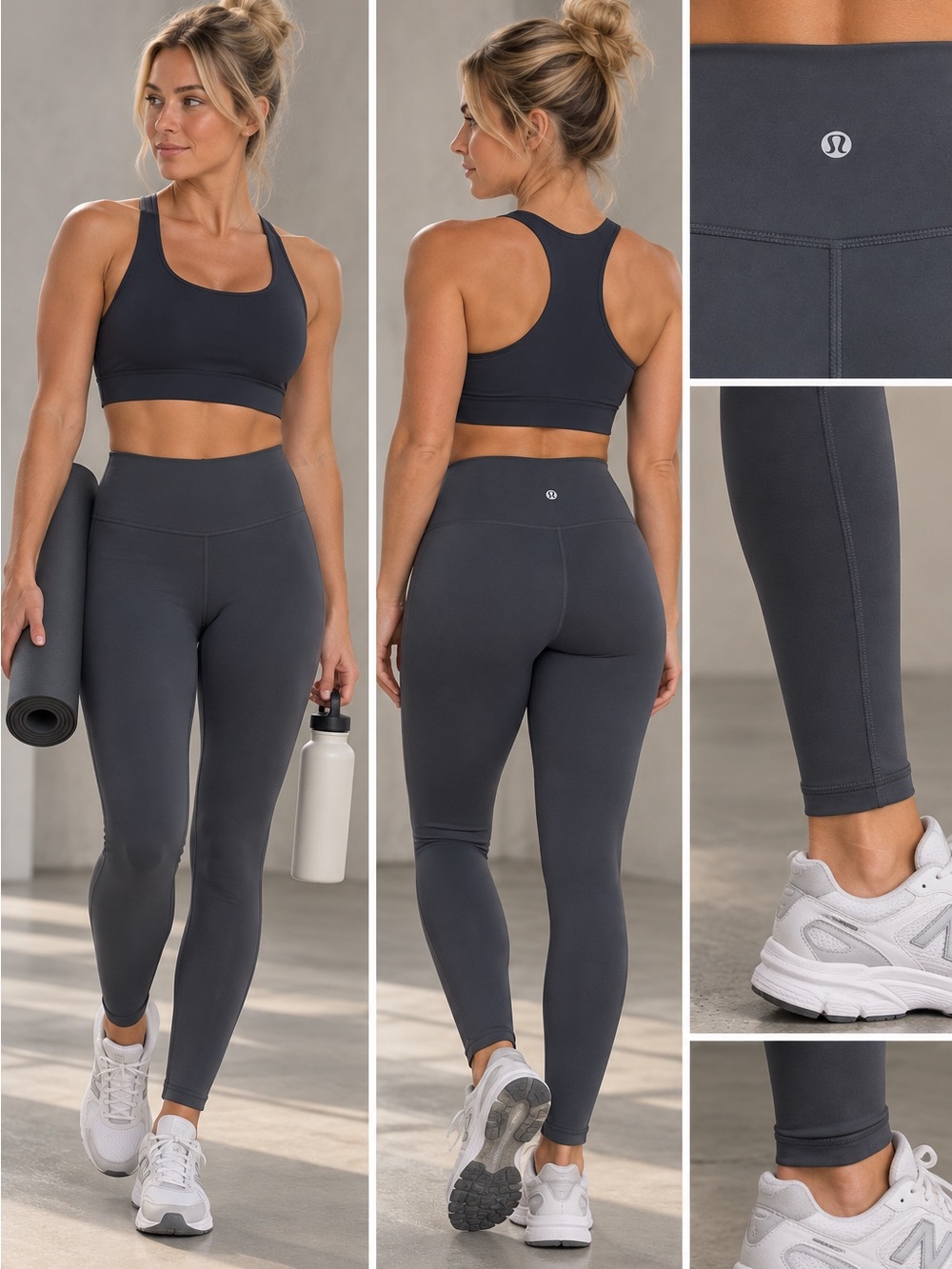 Lululemon Align High-Rise Pant 28"
Graphite Grey size 8
